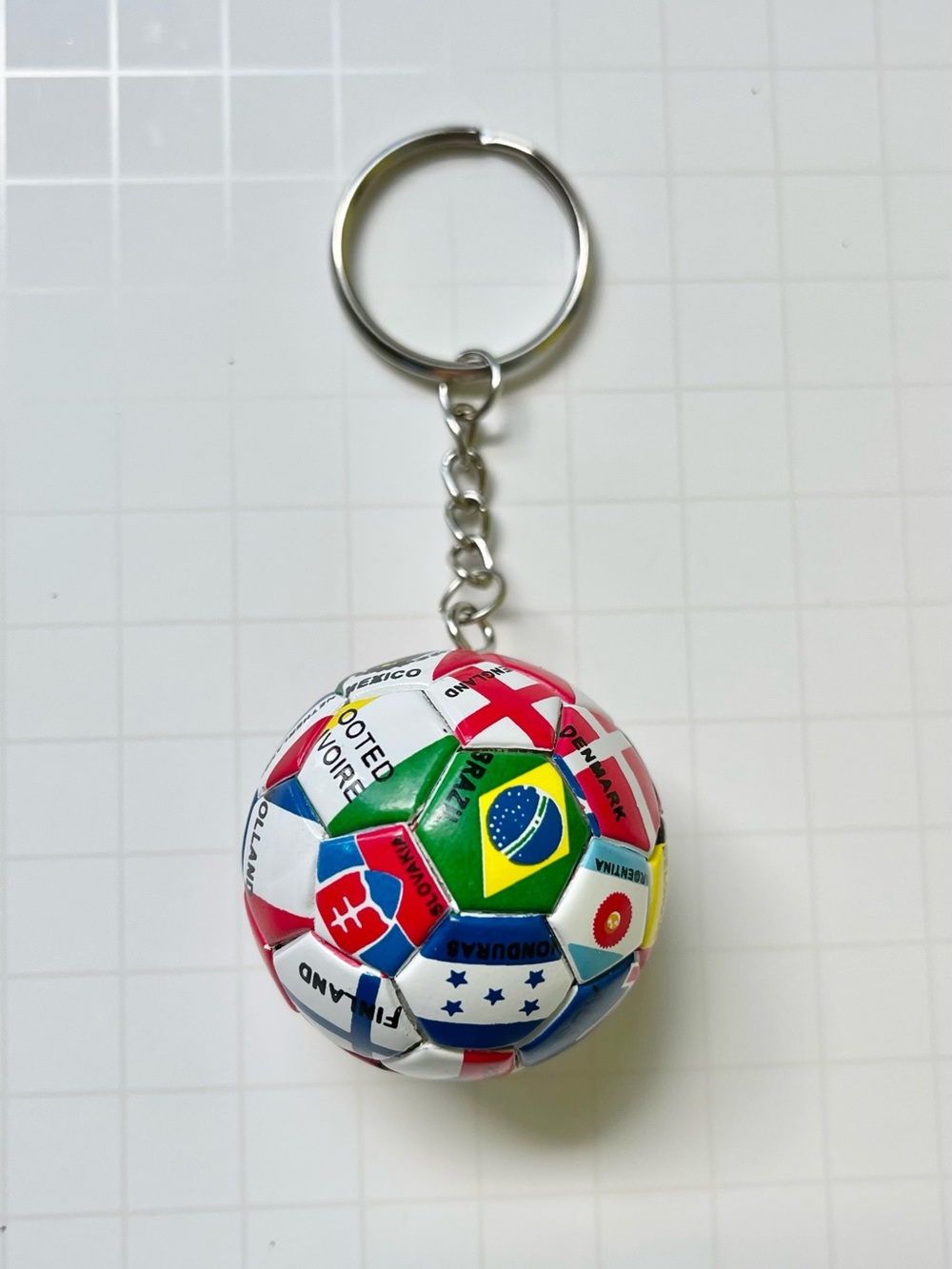 World Cup 2026 soccer ball keychain